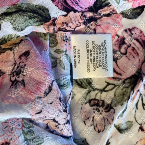 Floral Tiered Blouse - Picture 6 of 8